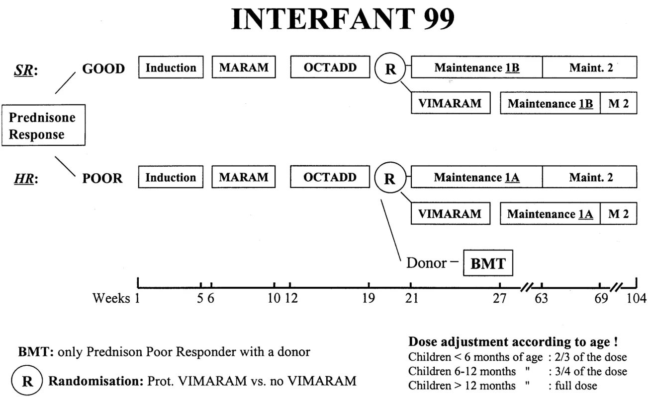 Schéma protokolu Interfant 99.