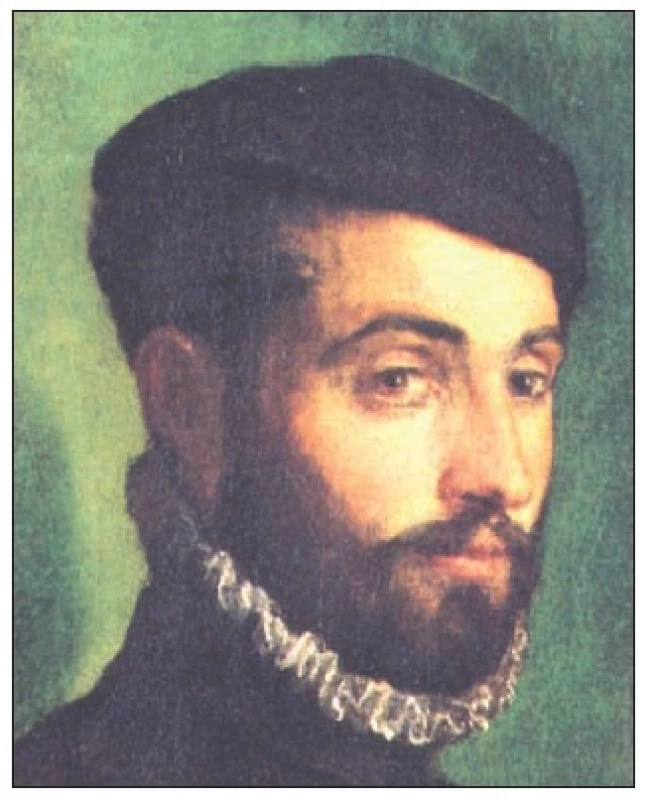 Portrét muže s baretem