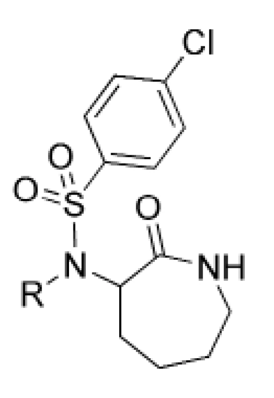 Amino-kaprolaktámové inhibítory γ-sekretázy