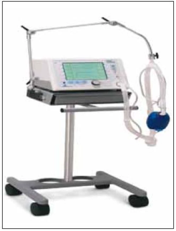 Ventilátor pro neinvazivní plicní ventilaci BiPAP Vision.