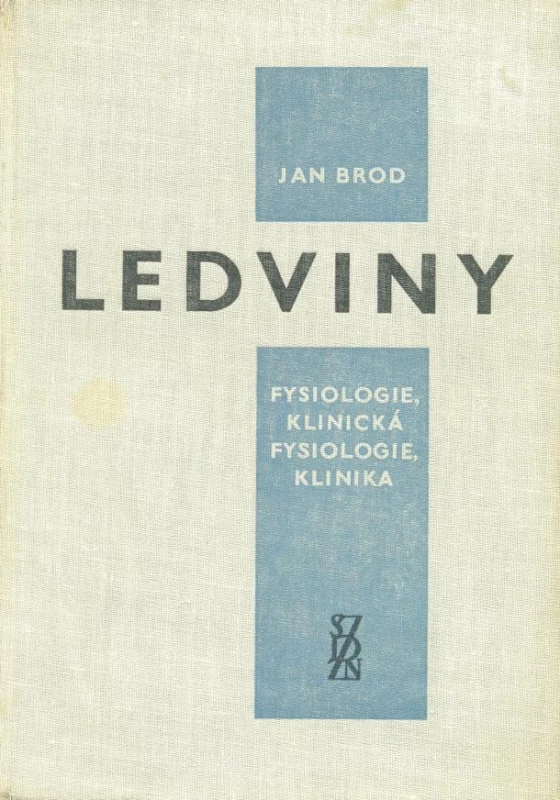 Brod J. Ledviny. Fysiologie, Klinická fysiologie, Klinika. 1. vyd. Praha: Státní zdravotnícké nakladatelství 1962: 1043 s.