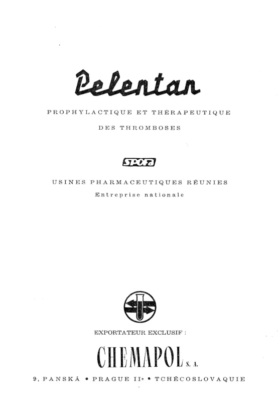 Pelentan byl vyráběn až do roku 2005, původně firmou Spofa, následně Léčiva, posléze Zentiva