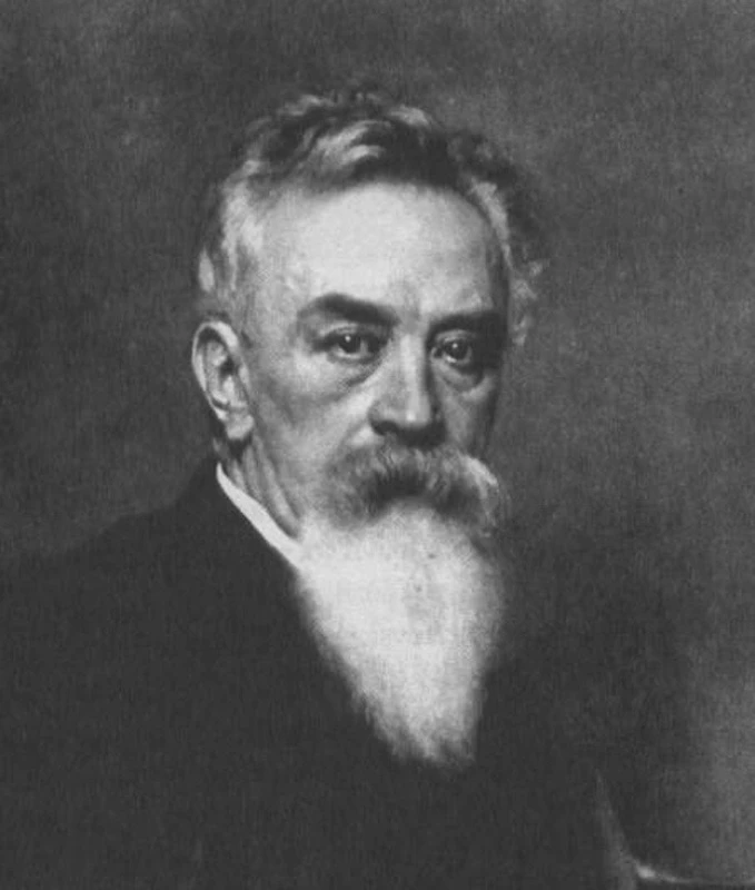 Eduard Albert. Detail portrétu od Leopolda Horowitze z roku 1892.