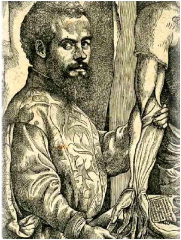 Andries van Wesel Vesalius (1514–1564)
Fig. 2 Andries van Wesel Vesalius (1514–1564)