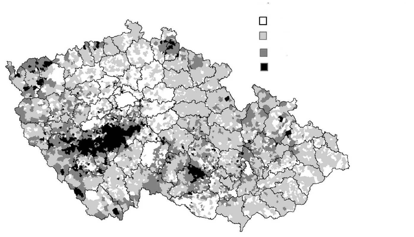 Výskyt radonu v České republice