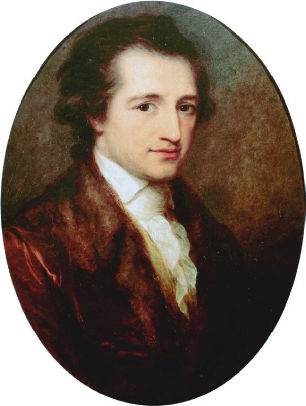 Johann Wolfgang von Goethe v roce 1775
<br>(olej Angeliky Kauffmanové)