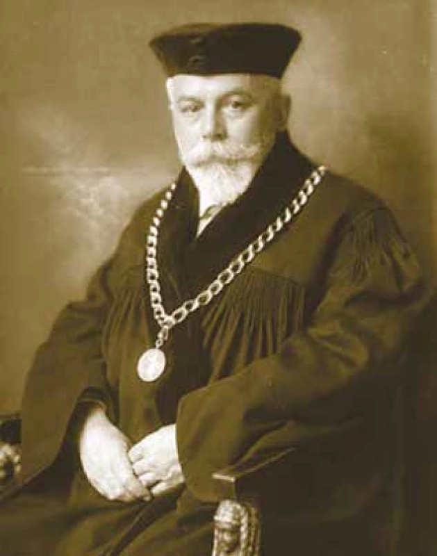 Prof. František Šamberger (12. 2. 1871 – 9. 12. 1944)