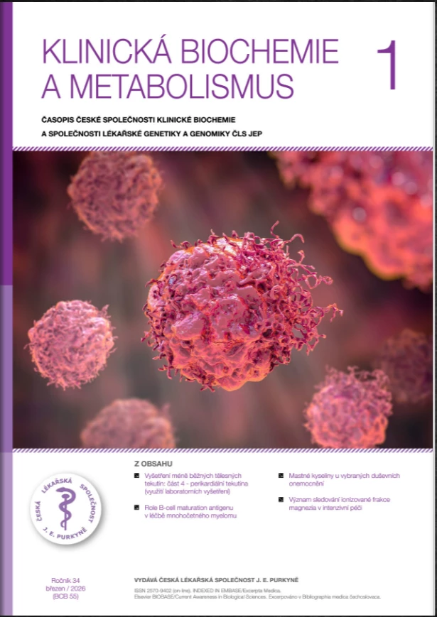 Klinická biochemie a metabolismus